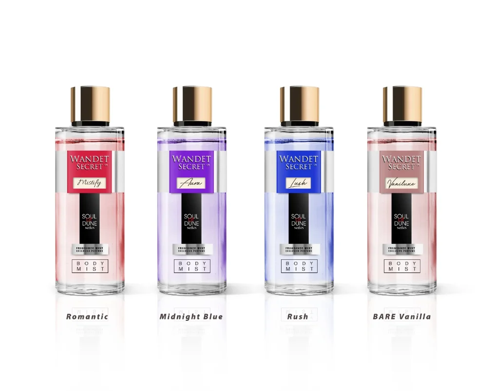 Wandet Secret Body Mist — Soul & Dune Series